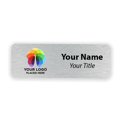 Custom Full Color 1" x 3" Name Tag