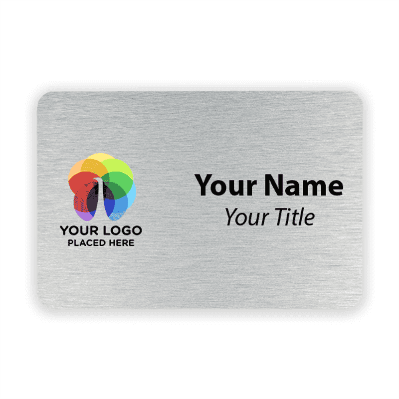 Custom Full Color Custom Name Tag | 2" x 3"
