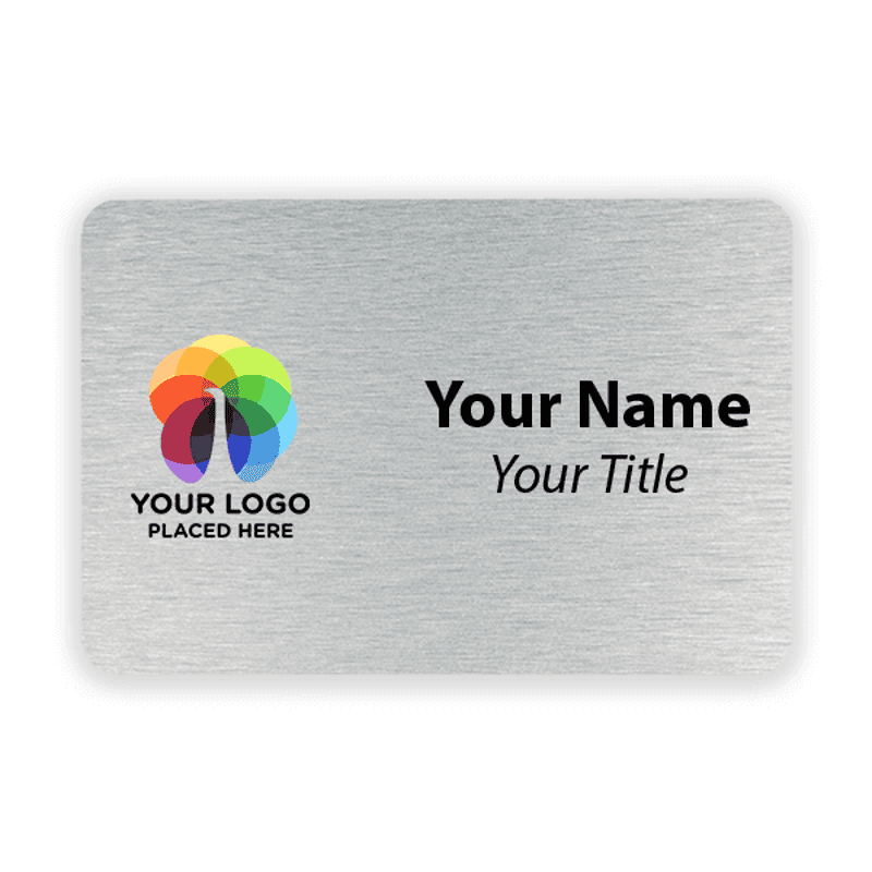 Custom Full Color Custom Name Tag | 2" x 3"