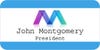 Full Color Logo Border UV Name Tag