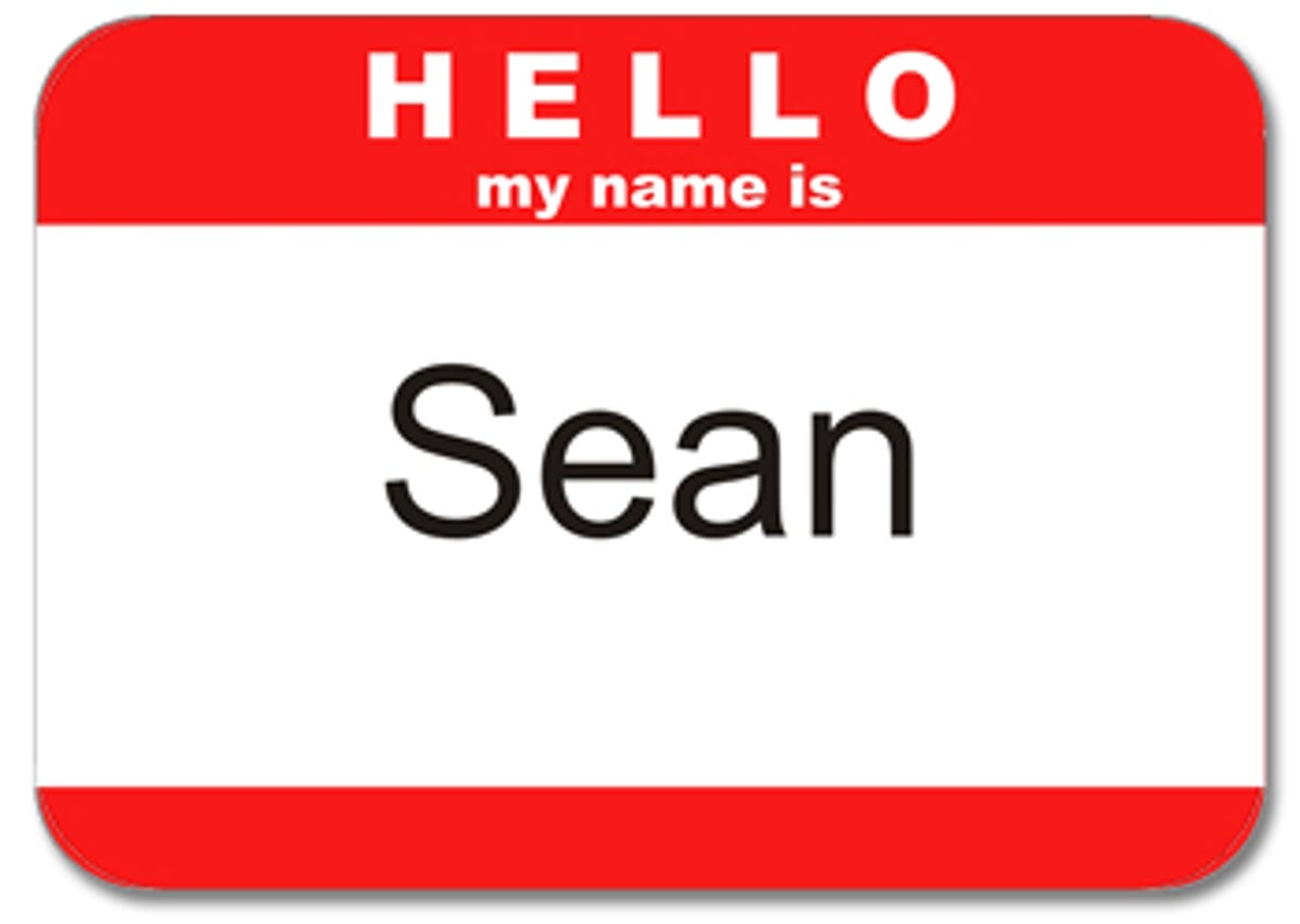 Hello Name Badge