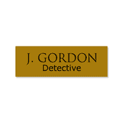 J. Gordon Halloween Costume Name Tag
