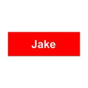 Jake Costume Name Tag
