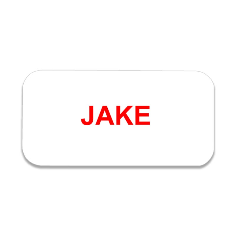 Jake From State Farm Costume Name Tag With Logo