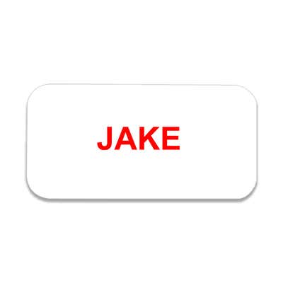 Jake From State Farm Costume Name Tag With Logo