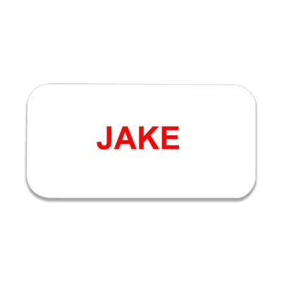 Jake From State Farm Costume Name Tag With Logo