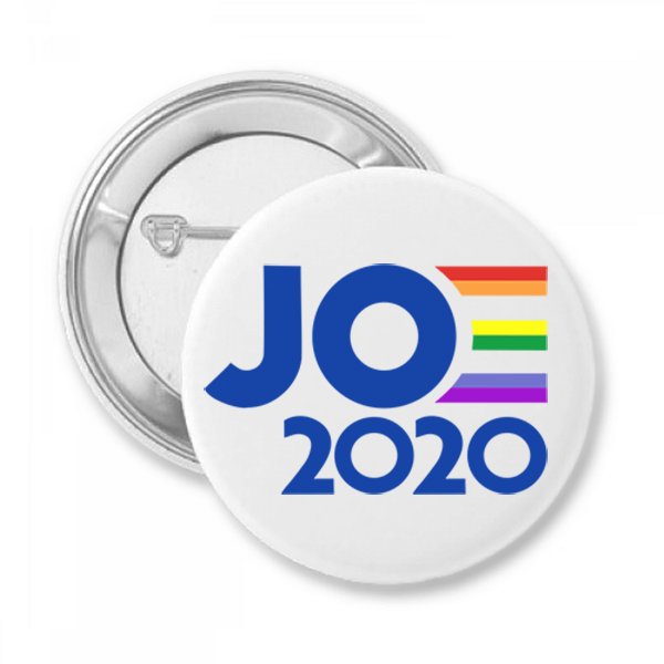 Joe 2020 Pride Button