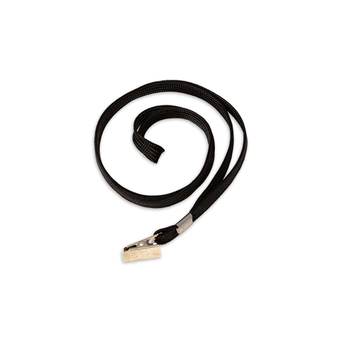Black Name Badge Lanyard