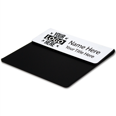 Laser Engraved 1.25" x 3" Pocket Name Badge - alternate view