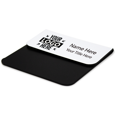 Laser Engraved  1.5" x 3" Pocket Name Badge - alternate view