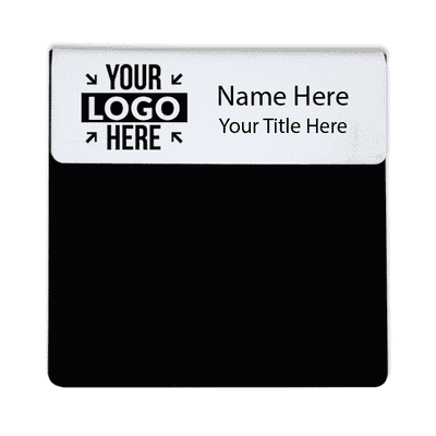 Laser Engraved Pocket Badge - 1" x 3"