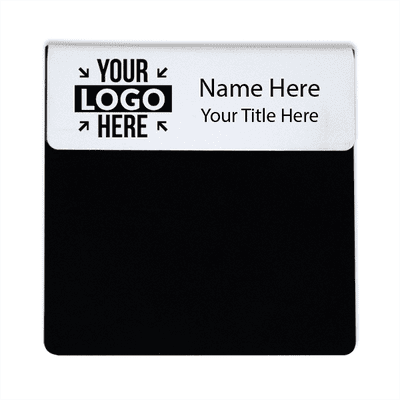 Laser Engraved Pocket Badge - 1" x 3"
