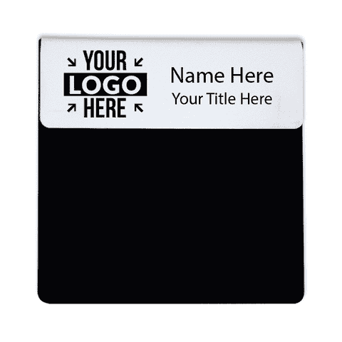 Laser Engraved 1" x 3" Pocket Name Badge