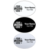 Laser Engraved Oval Name Tag - 1.75" x 2.5"