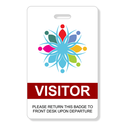 Logo Visitor Badge