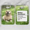 Custom Photo Luggage Tag