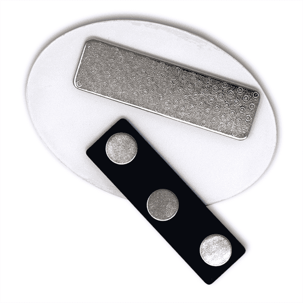 Magnetic Backing for Name Tags - Oval