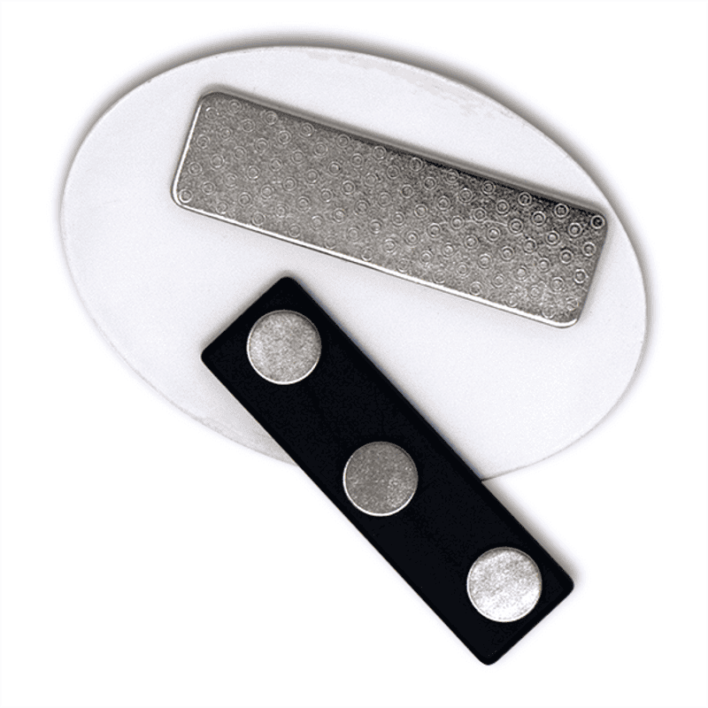 Magnetic Backing for Name Tags - Oval