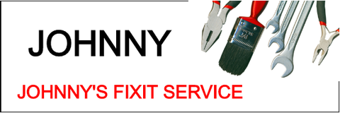 Maintenance Tools 2 Line Name Tag