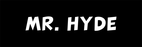 Mr. Hyde Halloween Costume Name Tag