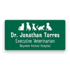 Veterinary Animals Name Tag