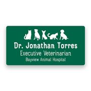Veterinary Animals Name Tag