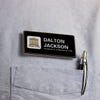 Custom Square Logo Attorney Lawyer Name Tag Lifestyle