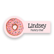 Restaurant Bakery Name Tag
