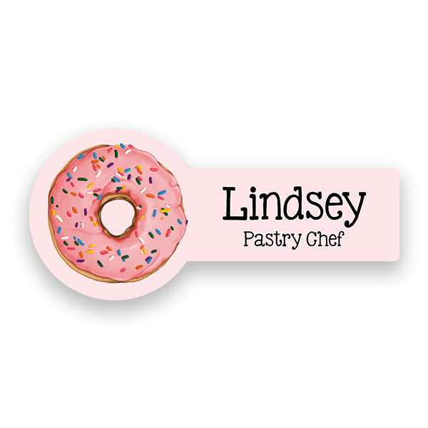 Restaurant Bakery Name Tag