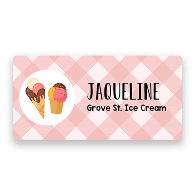 Maintenance Handyman Tools 2 Line Name Badge