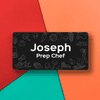 Restaurant Grocery Name Tag Lifestyle