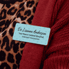 Veterinary Staff Name Tag Blue Lifestyle