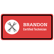 Wrench Icon Handyman Name Tag