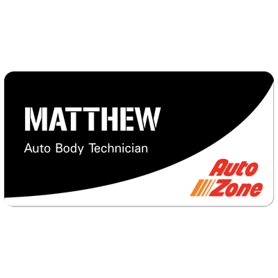 Maintenance Handyman Tools 2 Line Name Badge