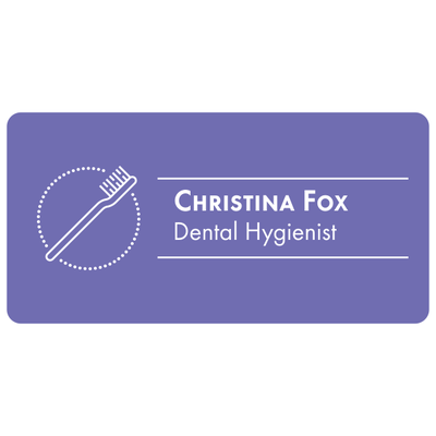 Maintenance Handyman Tools 2 Line Name Badge