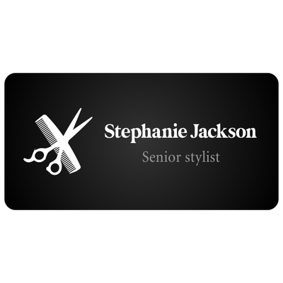 Maintenance Handyman Tools 2 Line Name Badge