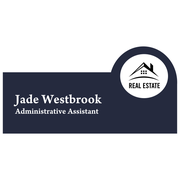Custom Navy Real Estate Name Tag