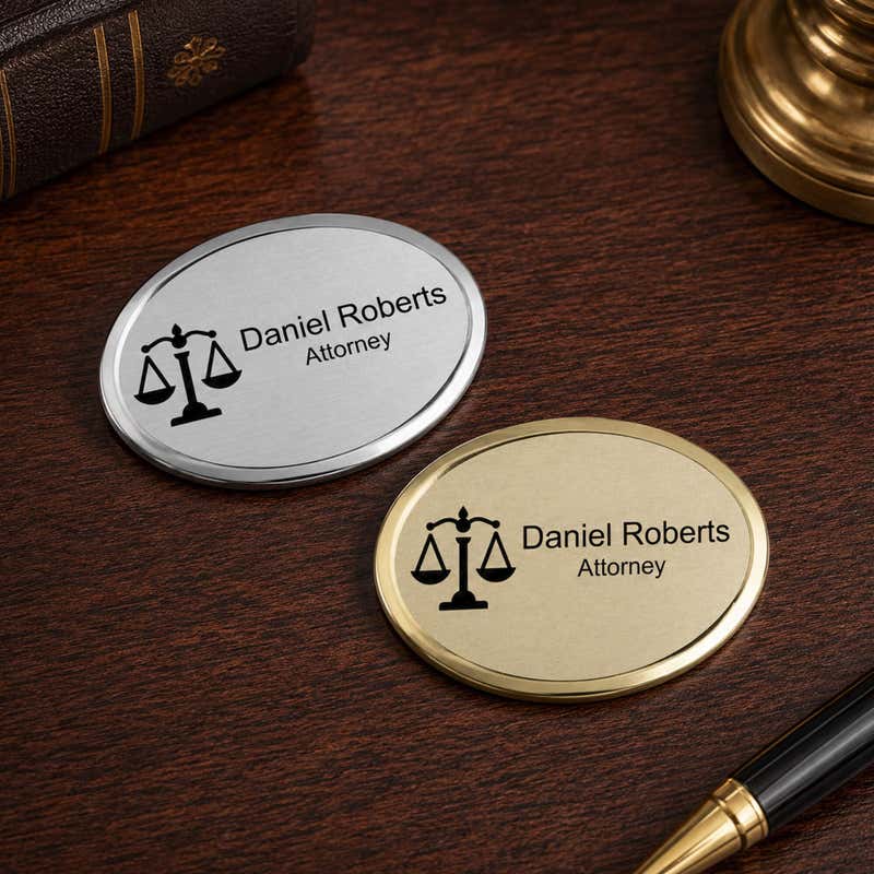 Law Office Name tags 