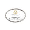 Rhinestone name tags 
