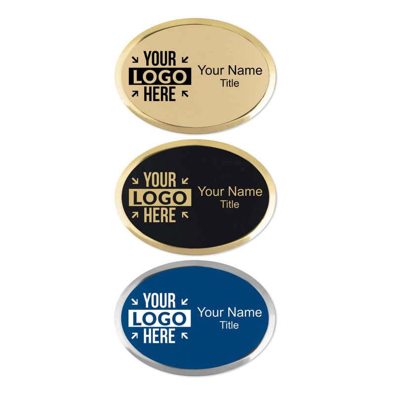 Plastic engraved color options 
