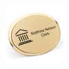 Law Office Oval Premier Name Tag