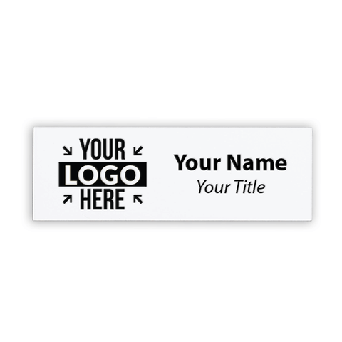 1" x 3" Custom Engraved Name Tag