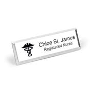 Custom Medical Doctor Name Tag  - 1" x 3"