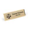 Law Office Small 3" x 1" Executive Holder Name Tag 