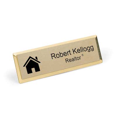 Real Estate Small Rectangular 3" x 1"
