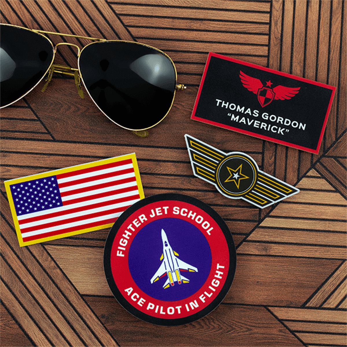 Maverick Elite Full Set | Maverick, Wings, Fighter Jet School, Flag
