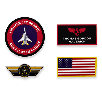 Maverick Elite Full Set Costume Name Tags