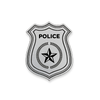 Police Badge Costume Name Tag