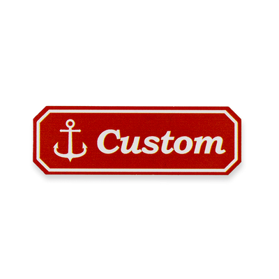 Scoops Parlor Custom Costume Name Tag
