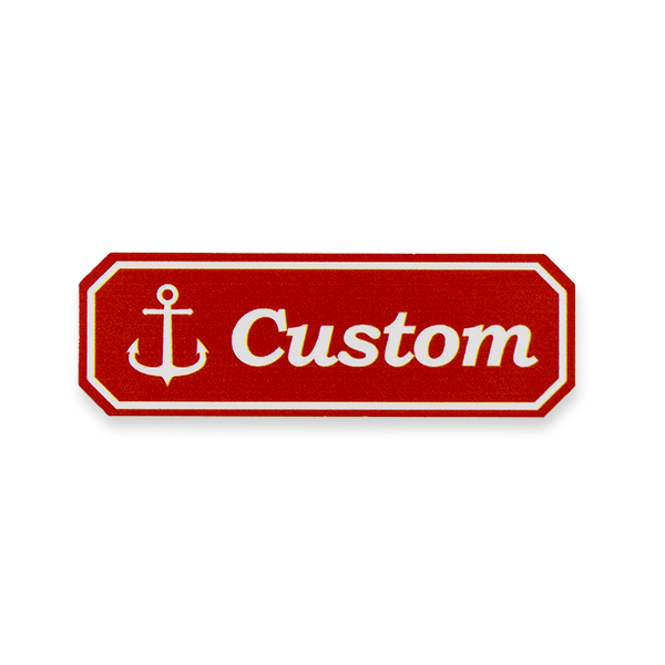 Scoops Parlor Custom Costume Name Tag